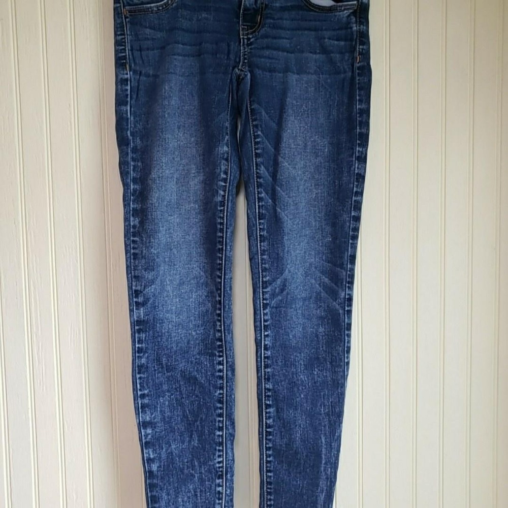 American Eagle Outfitters Jeans Womens 0 Blue Medium Wash Super Stretch Skinny